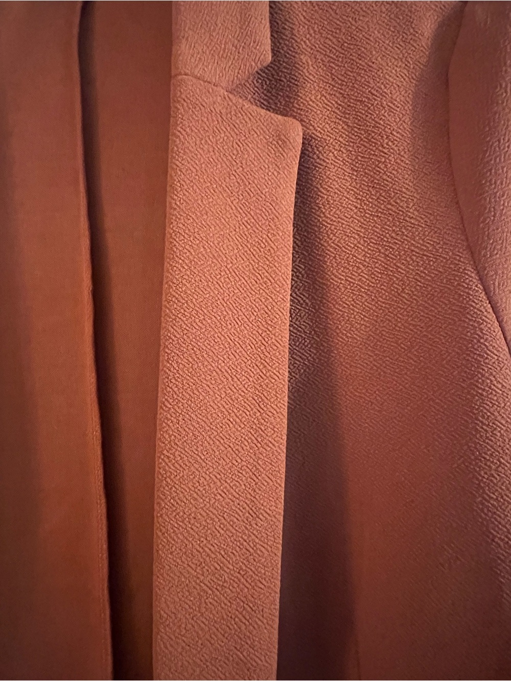 Maurices Open-Front Rust Blazer - Picture 4 of 4